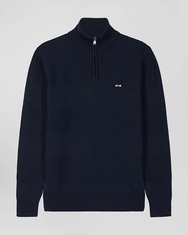 Eden Park Regular Cotton Half Zip