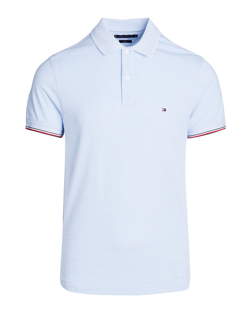 Tommy Hilfiger Mouline Oxford Tipping Slim Polo