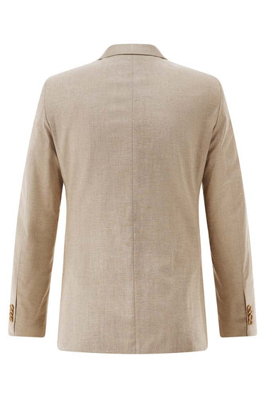 Club Of Gents Paul Paco Paddy 3 Piece Slim Mix and Match Suit Light Beige
