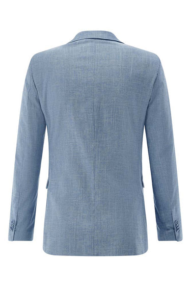 Club Of Gents Paul Paco Paddy 3 Piece Slim Mix and Match Suit Light Blue