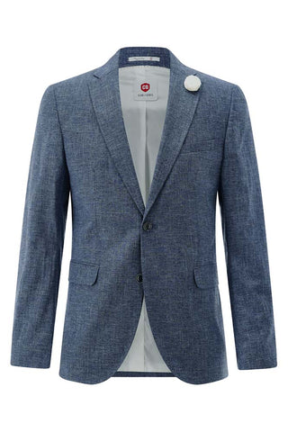 Club Of Gents Paul Paco Paddy 3 Piece Slim Mix and Match Suit Blue