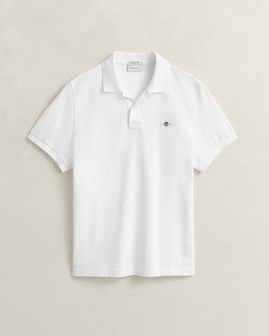 Gant Clothing Regular Shield Short Sleeve Pique Polo