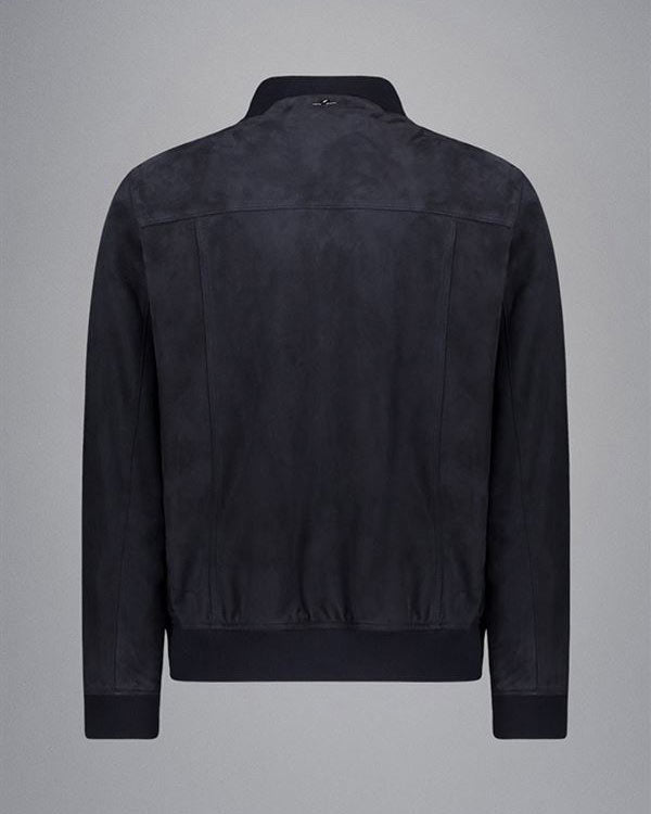 Paul & Shark Aqualeather Suede Bomber