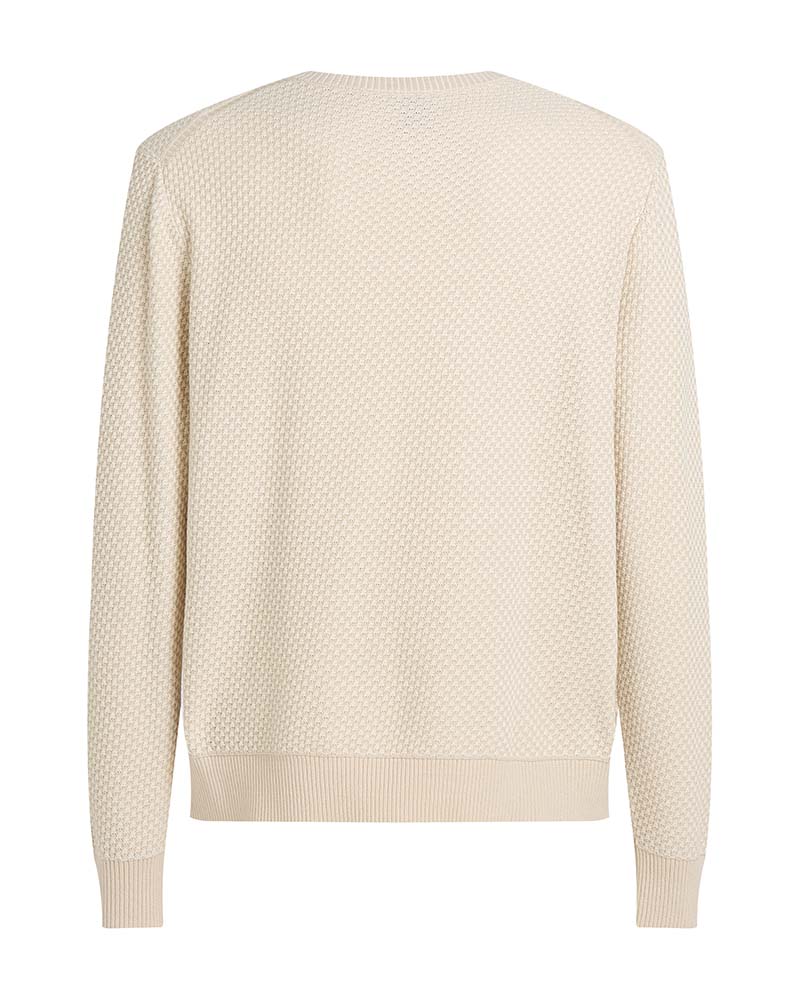 Calvin Klein Two Tone Honeycomb Sweater