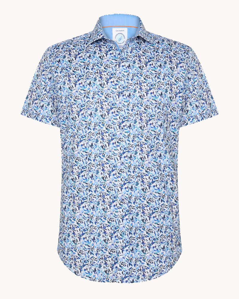 A Fish Named Fred Citrus Short Sleeve Shirt