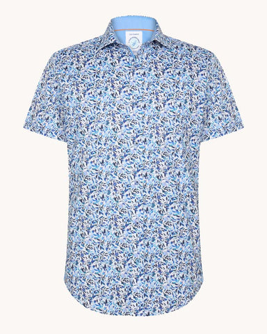 A Fish Named Fred Citrus Short Sleeve Shirt