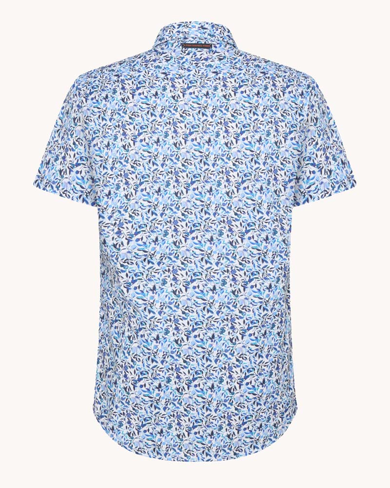 A Fish Named Fred Citrus Short Sleeve Shirt