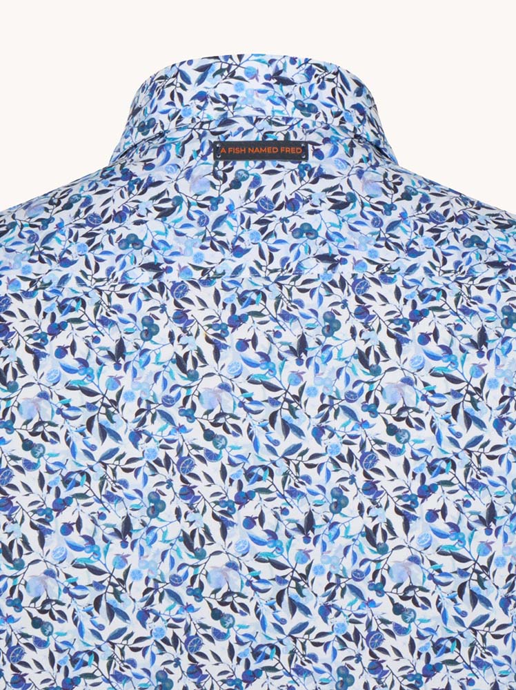 A Fish Named Fred Citrus Short Sleeve Shirt