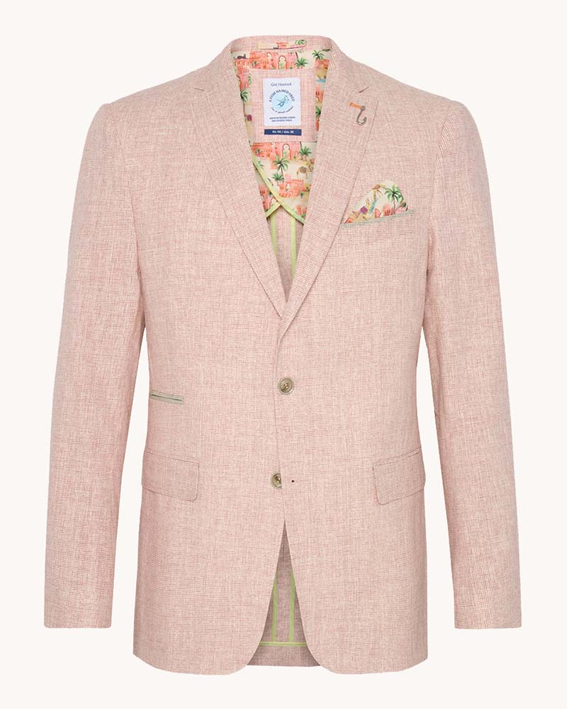 A Fish Named Fred Small Check Blazer