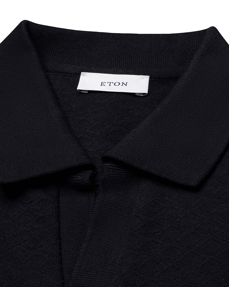 Eton Diamond Jaquard Polo