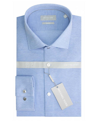 Michael Kors Solid Pique Slim Shirt