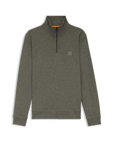 Boss Orange Zetrust Zip Neck Sweatshirt