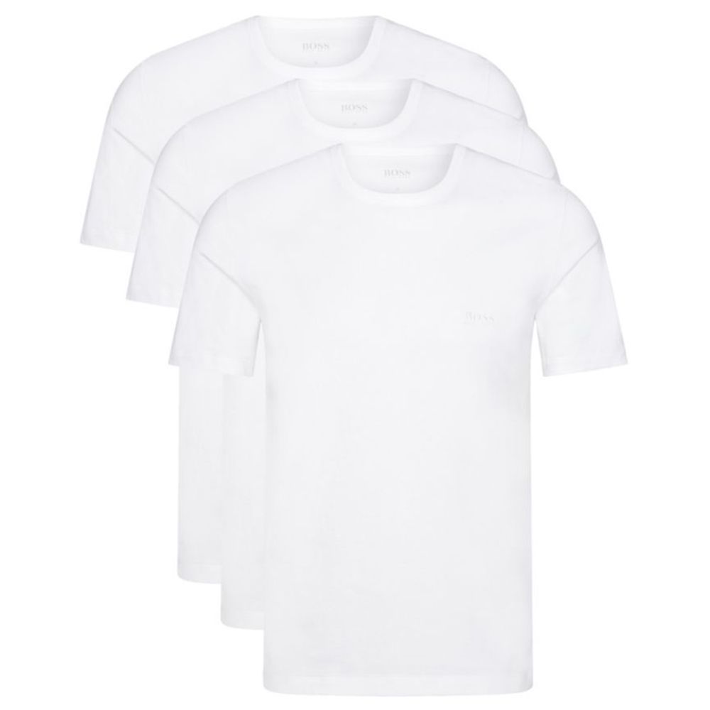 Three-pack of underwear T-shirts in cotton White