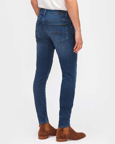 7 For All Mankind Paxtyn Tapered, Mid Blue