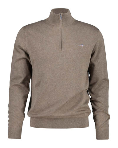 Gant Clothing Classic Cotton Half-Zip Sweater