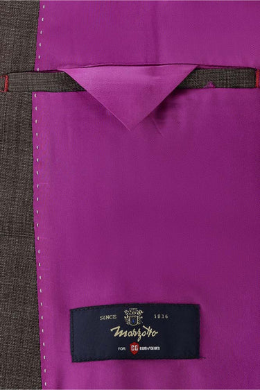 Club Of Gents Patrick Pascal Philipp 3 Piece Slim Mix and Match Suit Brown