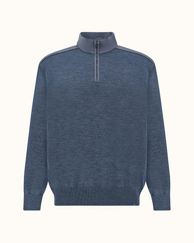 Paul & Shark Wool Knit Half Zip
