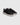 Ambitious Eclipse Lace Up Trainer, Black with white soles on a light gray background