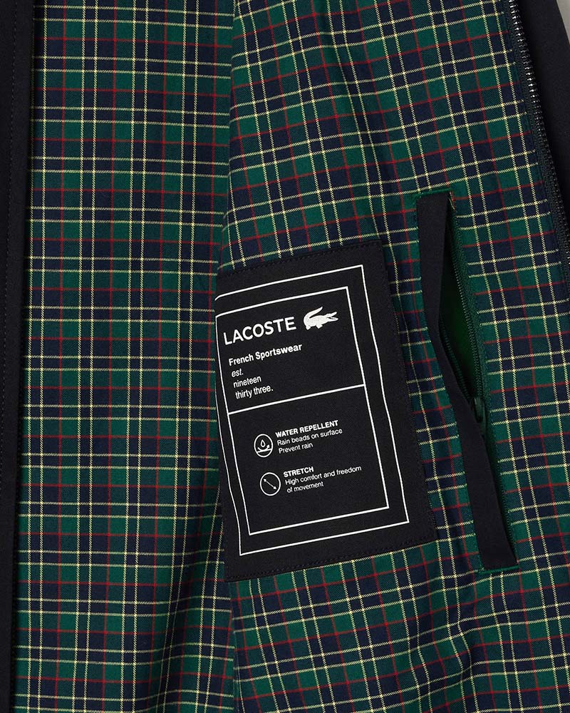 Lacoste Cotton Twill Harrington Jacket