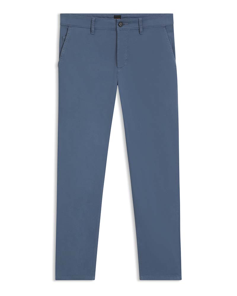 Boss Orange Tapered Fit Stretch Cotton Satin Chino