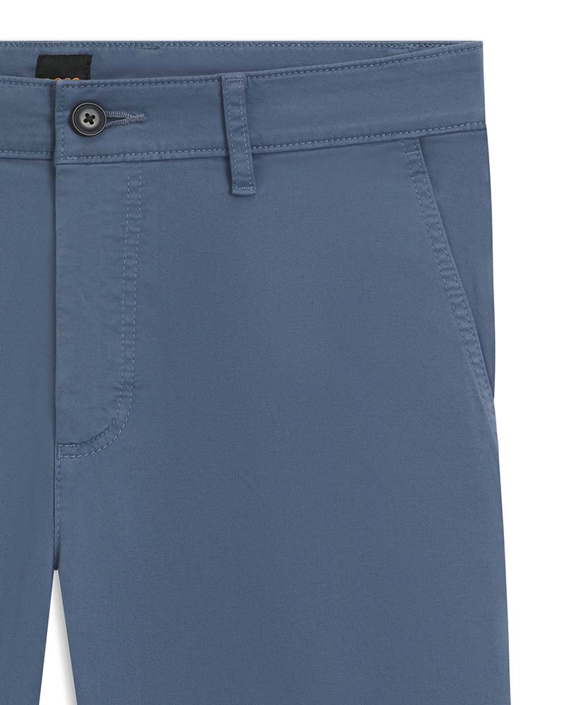 Boss Orange Tapered Fit Stretch Cotton Satin Chino