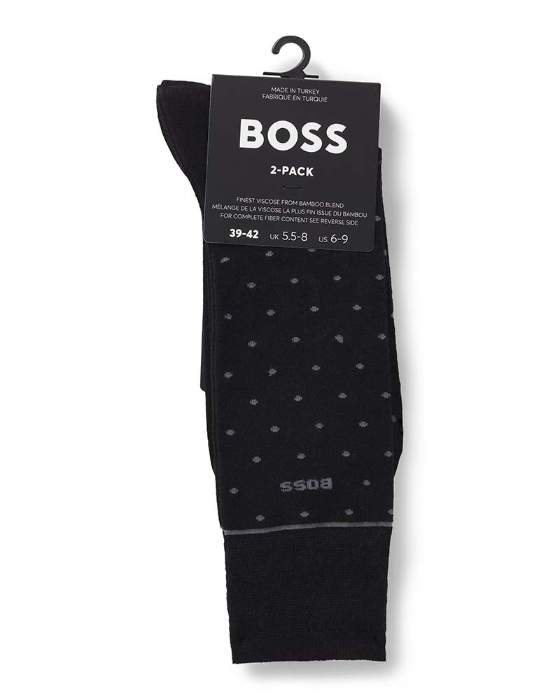 Boss Accessories 2PK Bamboo Socks