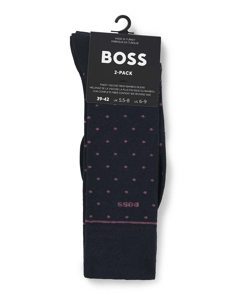 Boss Accessories 2PK Bamboo Socks