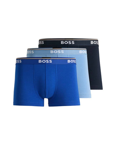 Boss Bodywear 3P Stretch-Cotton Boxer Briefs