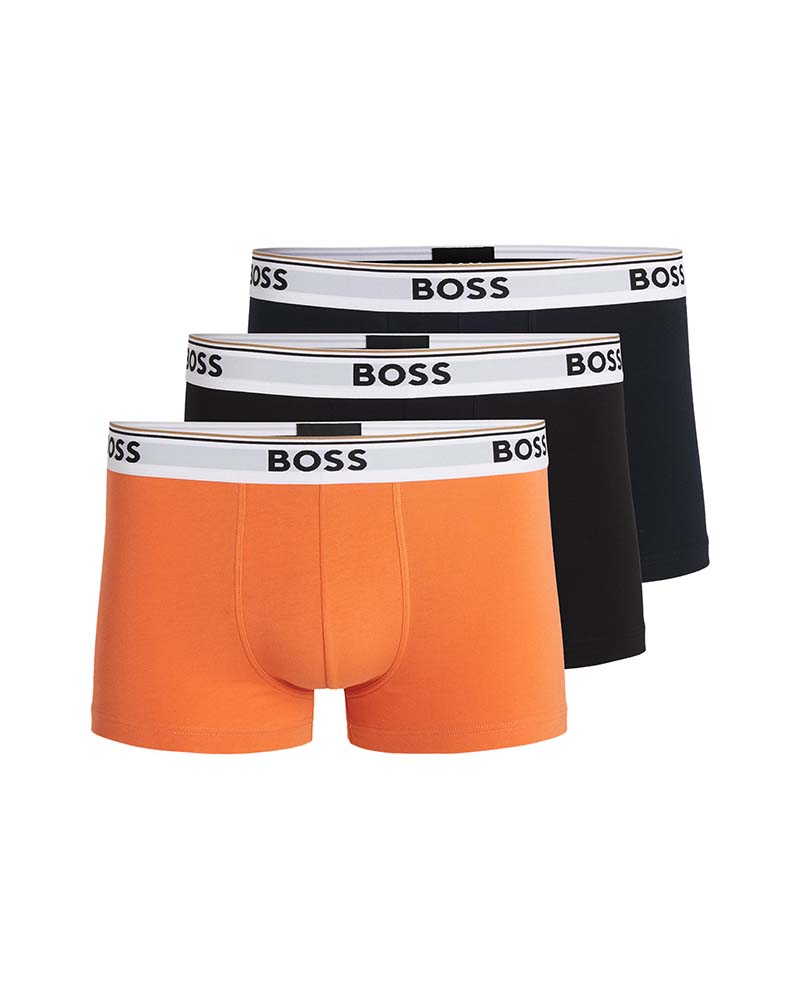 Boss Bodywear 3P Stretch-Cotton Boxer Briefs