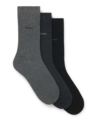 Boss Accessories Three Pack Socks