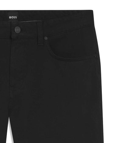 Boss Black Delaware Slim-Fit Five Pocket In Stretch-Cotton Gabardine