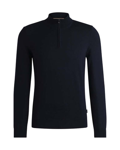 Boss Black Ebenji Regular Fit Quarter Zip