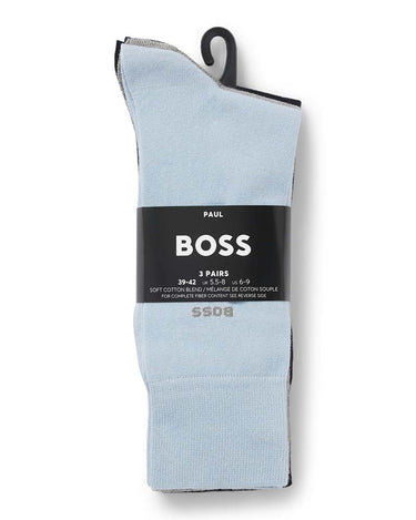 Boss Accessories Three Pack Socks