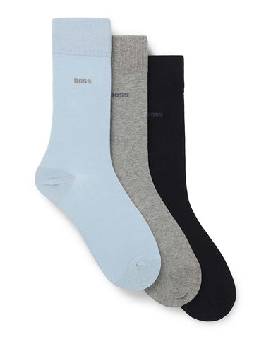 Boss Accessories Three Pack Socks