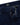 Close-up of BOSS Delaware Slim Fit Jeans in Navy showing the waistband, button closure, belt loops, front zip pocket, and interior labels including BOSS and DELAWARD.