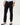 Person wearing Brax Cadiz Straight Fit Jeans, Black with a white shirt on a white background