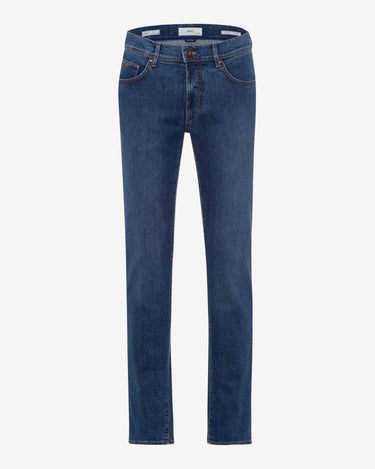 Brax Cadiz Straight Fit Jeans, Blueon a white background