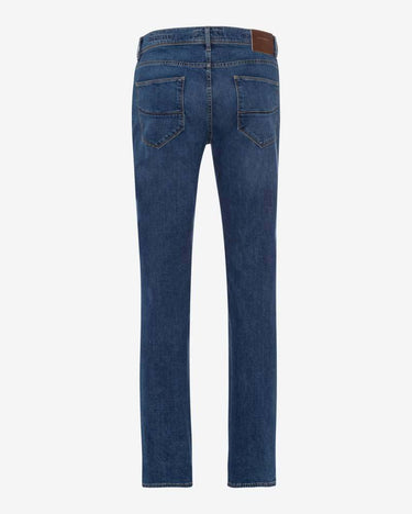 Brax Cadiz Straight Fit Jeans, Blue on a white background