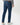 A person shown from the back wearing Brax Cadiz Straight Fit Jeans, Blue Used, a gray long-sleeve top, and white sneakers against a plain white studio background.