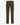 A pair of Brax Fabio Modern Fit Chinos in Olive trousers shown from the back, featuring two angled welt pockets on the upper back, a belt loop, and a button closure, displayed on a clean white background.