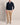 Bugatti Half Zip Sweater, Navy 5
