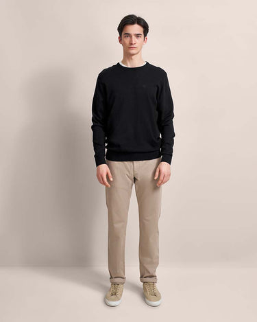 Bugatti Organic Cotton Crew Neck, Black 2