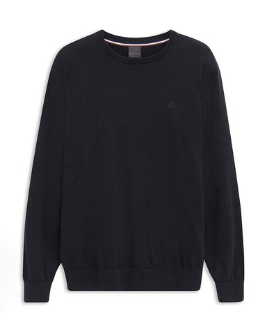 Bugatti Cotton Crew Neck Regular Fit Sweater