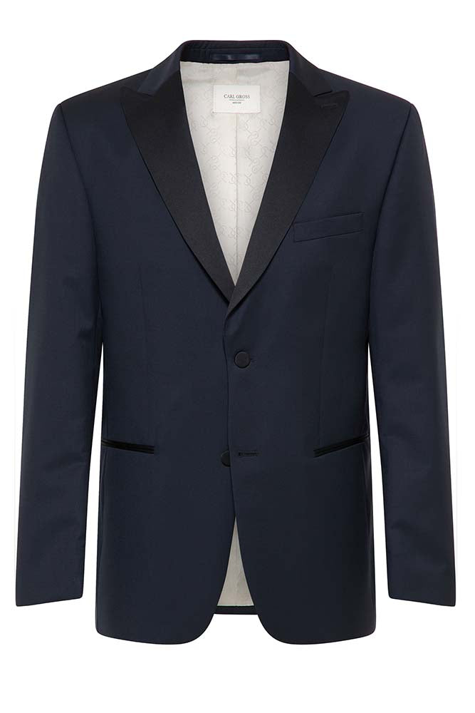 Carl Gross Sky Shadow Regular 2 Piece Tuxedo Dark Blue