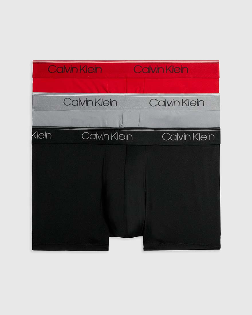 Calvin Klein 3 Pack Low Rise Trunks - Micro Stretch