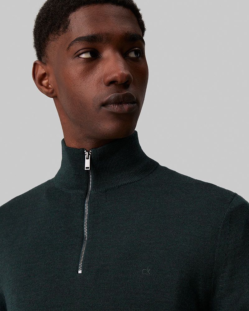 Calvin Klein Merino Quarter Zip