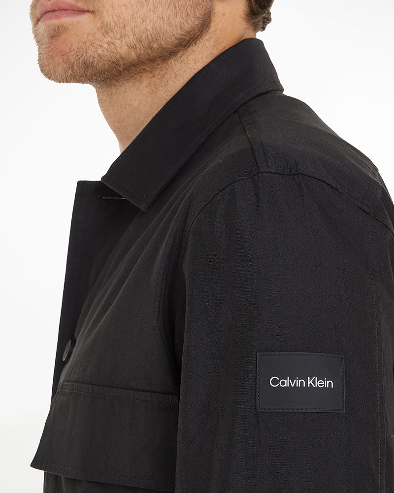 Calvin Klein Cotton Nylon Overshirt