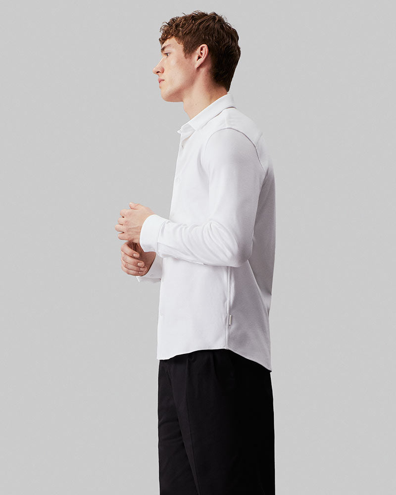 Calvin Klein Smooth Cotton Slim Shirt