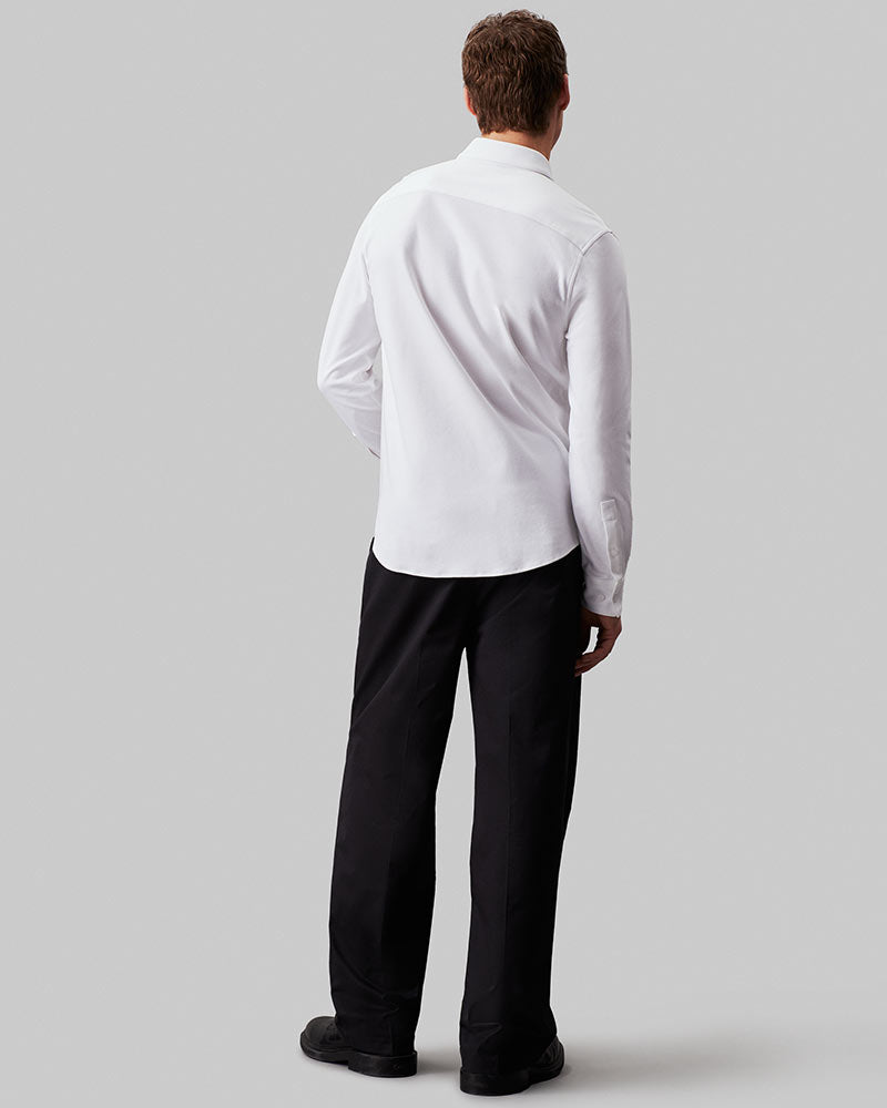 Calvin Klein Smooth Cotton Slim Shirt