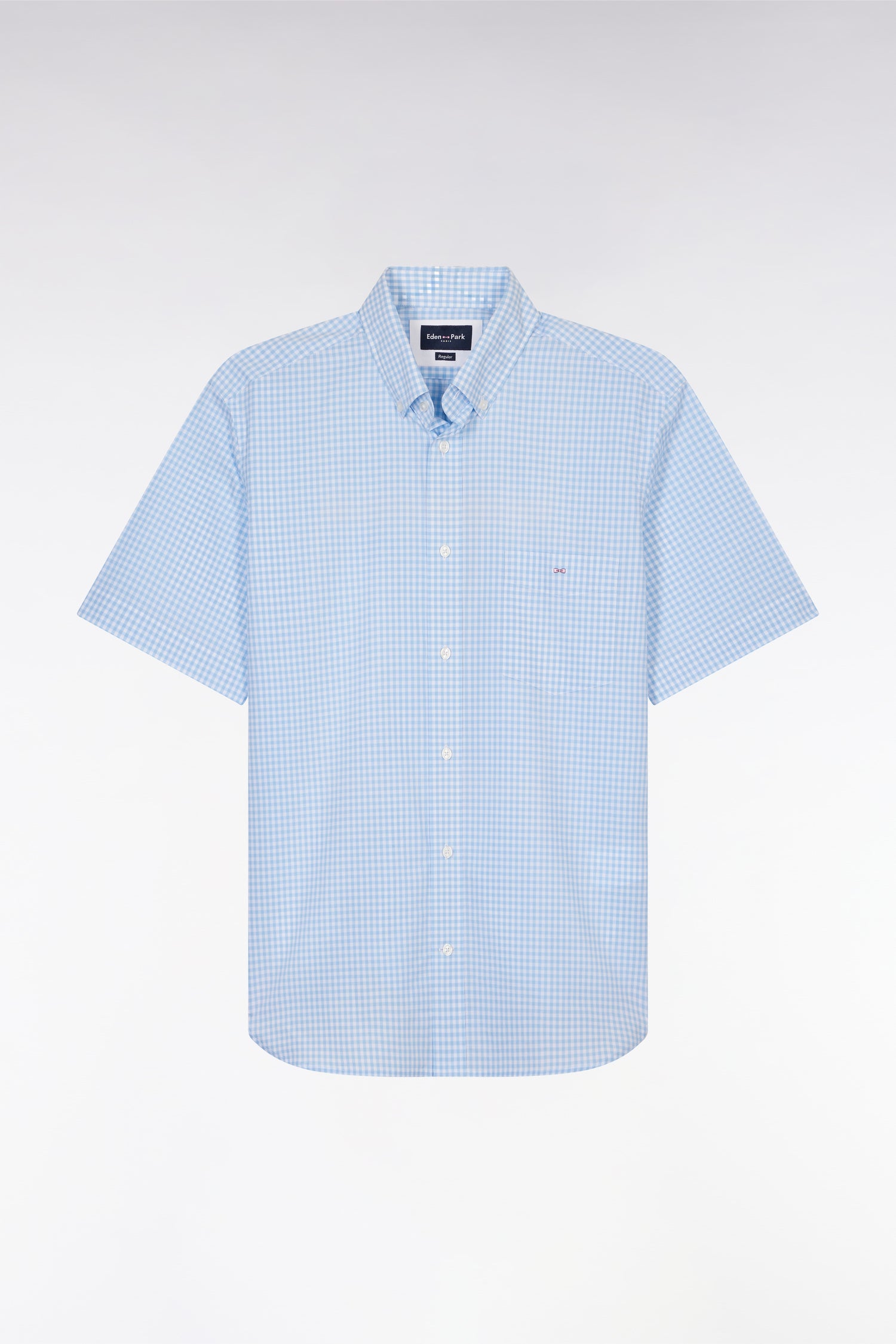 Eden Park Short Sleeve Gingham Shirt